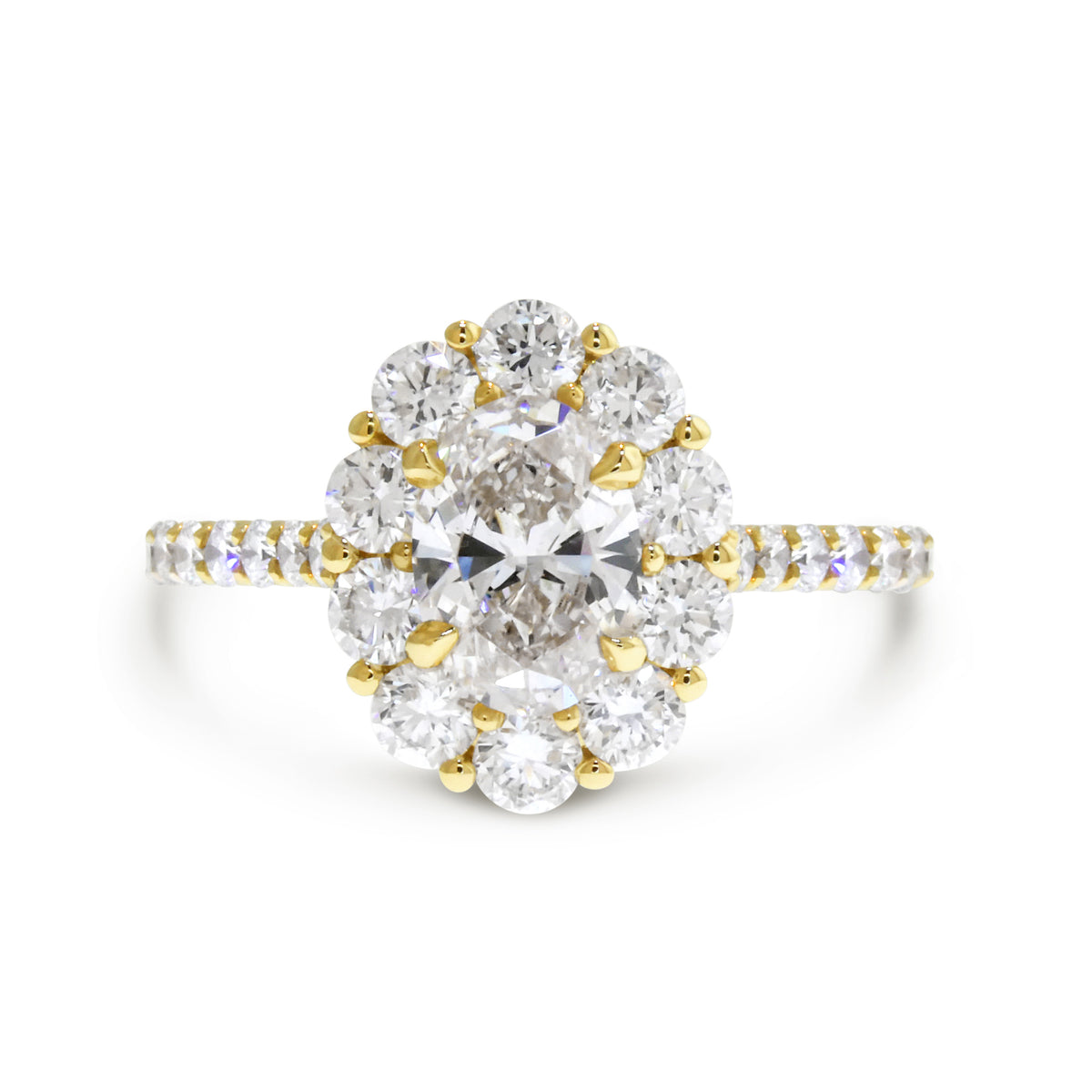 Jessa 1.08ct Oval Lab-Grown Diamond Solitaire Engagement Ring