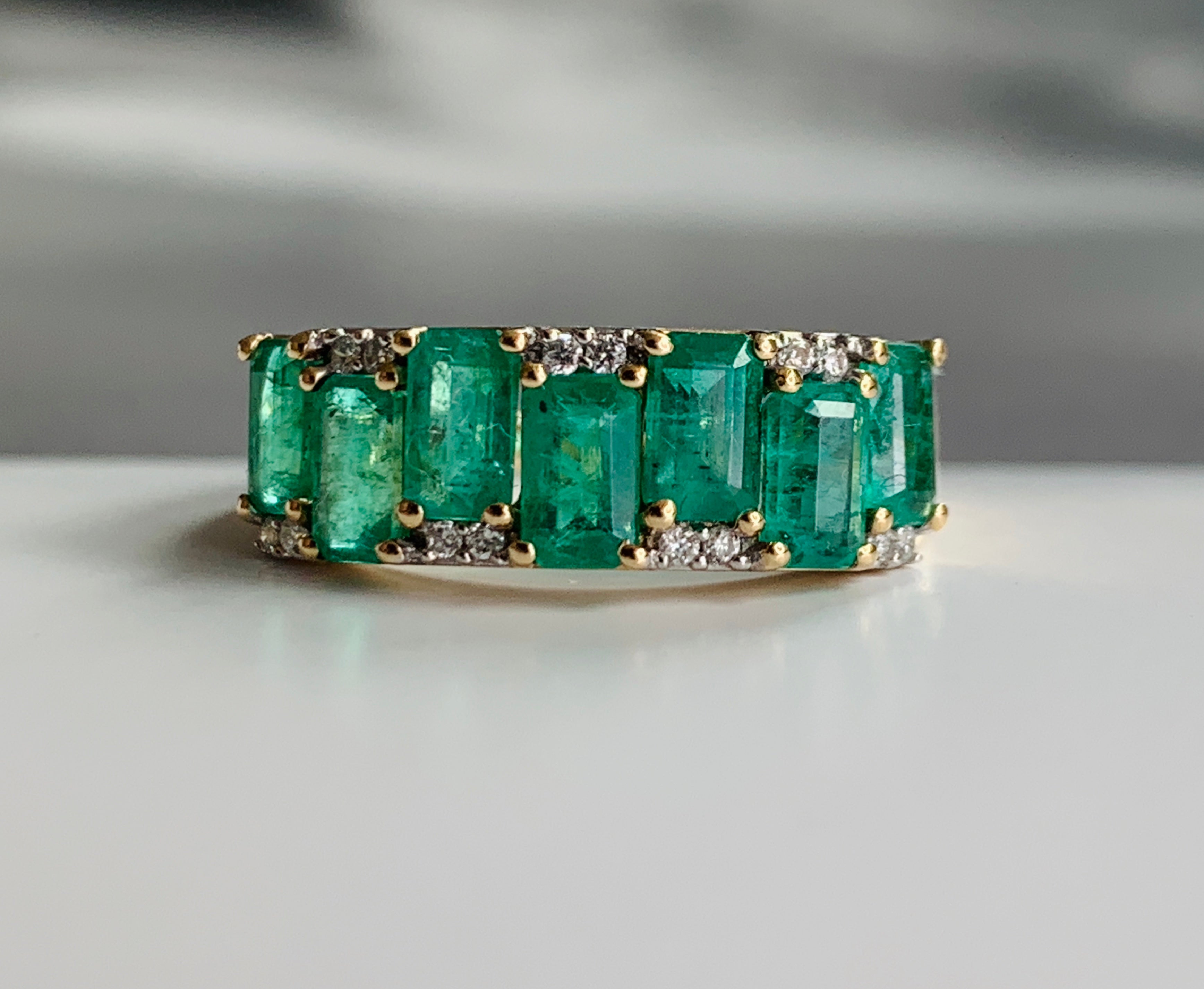 How to clean on sale emerald and diamond ring