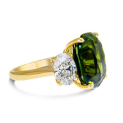 Ava 11 Carat Tourmaline Engagement Ring Side View