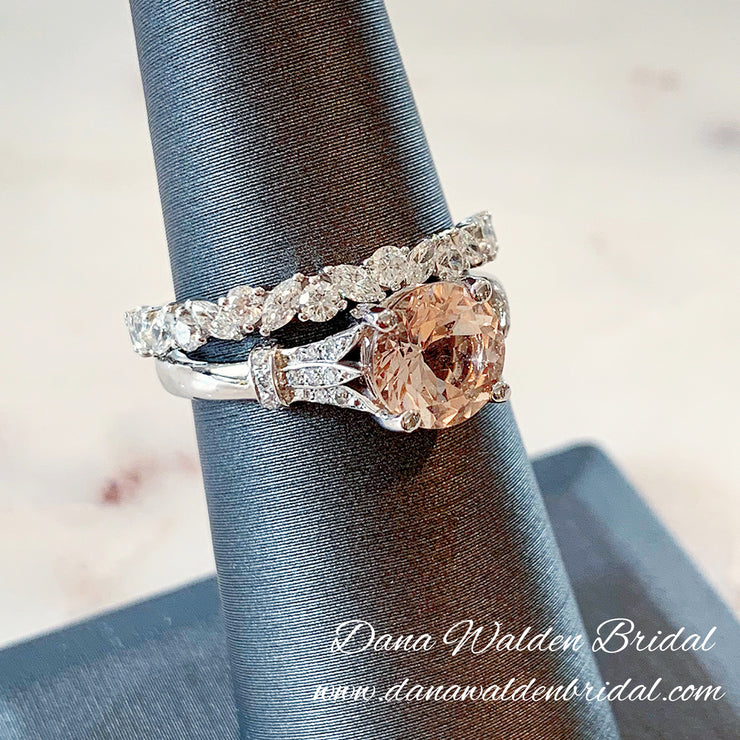Ethical Diamond Wreath Wedding Band – Unique Engagement Rings NYC